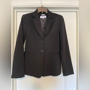 Calvin Klein Women's Professional 2 Button Jacket/Blazer Size 2 Black